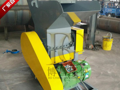 電視外殼破碎機得到廣州吳總的青睞