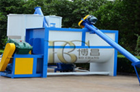 博昌牌臥式粉體攪拌機(jī)的攪拌原理及特點